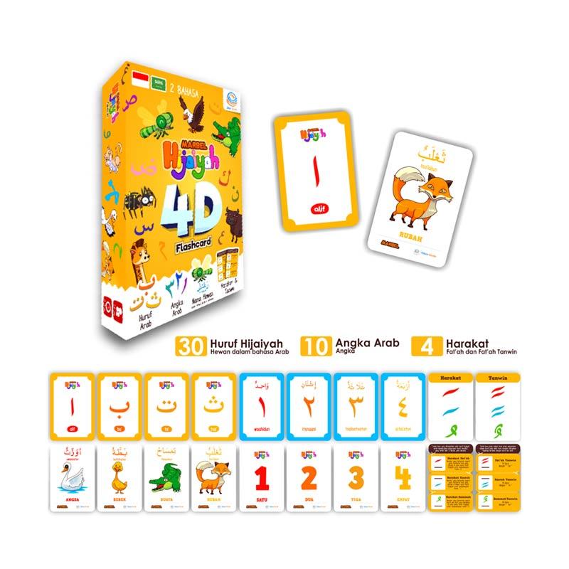 Jual Marbel Hijaiyah Ar 4d Flashcard Bayi Pintar Kartu Online November 2020 Blibli Com