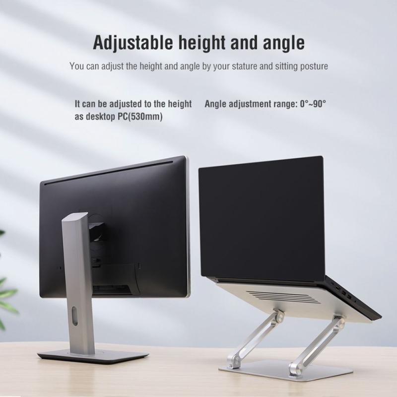 Jual Nillkin Adjustable Laptop Stand Prodesk Macbook Laptop Notebook Online November 2020 Blibli