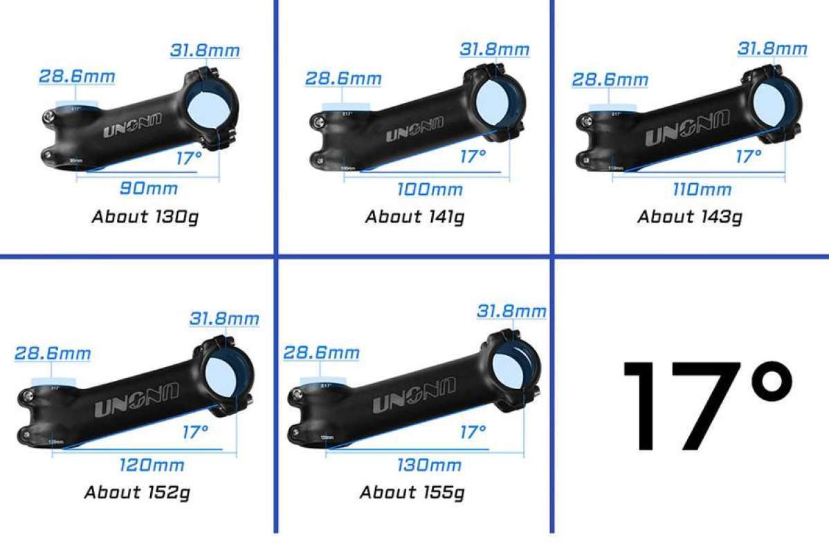 100mm 17 degree stem sales