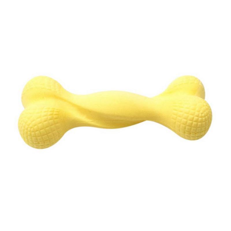 Jual H Ikea Oasismall Extreme Goodie Durable Rubber Dog Bone Toy For Power Chewers Yellow Murah Maret 2020 Blibli Com