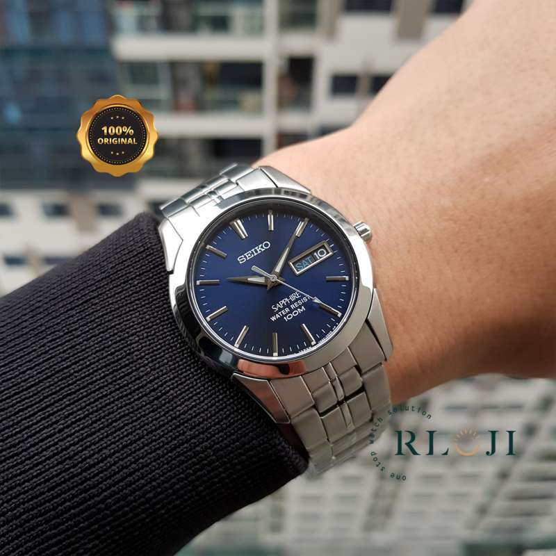 Jual SEIKO SGG717 Jam Tangan seiko5 fashion pria quartz arloji