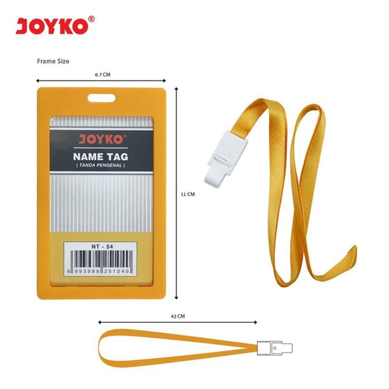 Jual Joyko Nt 54 Name Tag Kuning Online Agustus 2020 Blibli Com