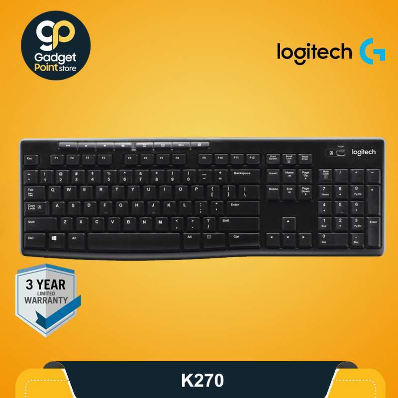 Jual Keyboard Wireless Logitech K270 Garansi Tahun Di Seller