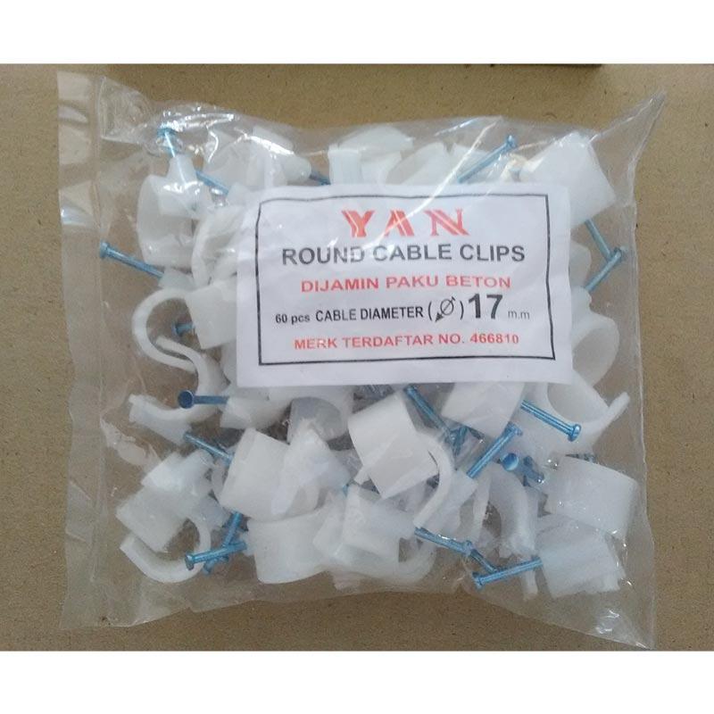 Jual Yan No 17 Klem Kabel 17 Mm 60 Pcs Online April 2021 Blibli