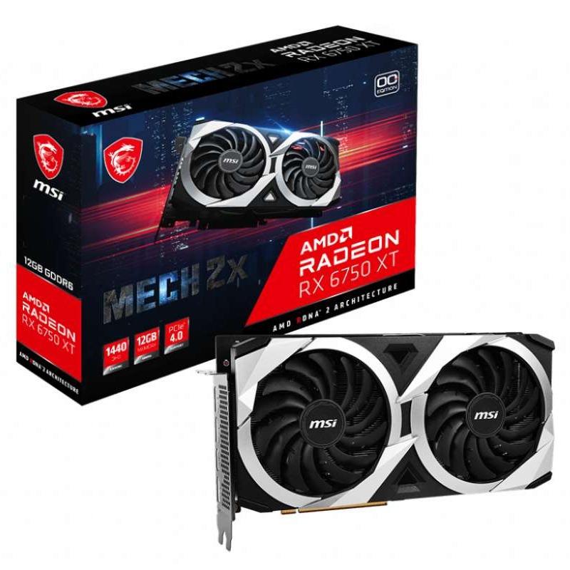 MSI Radeon RX 6750 XT MECH 2X OC 12GB
