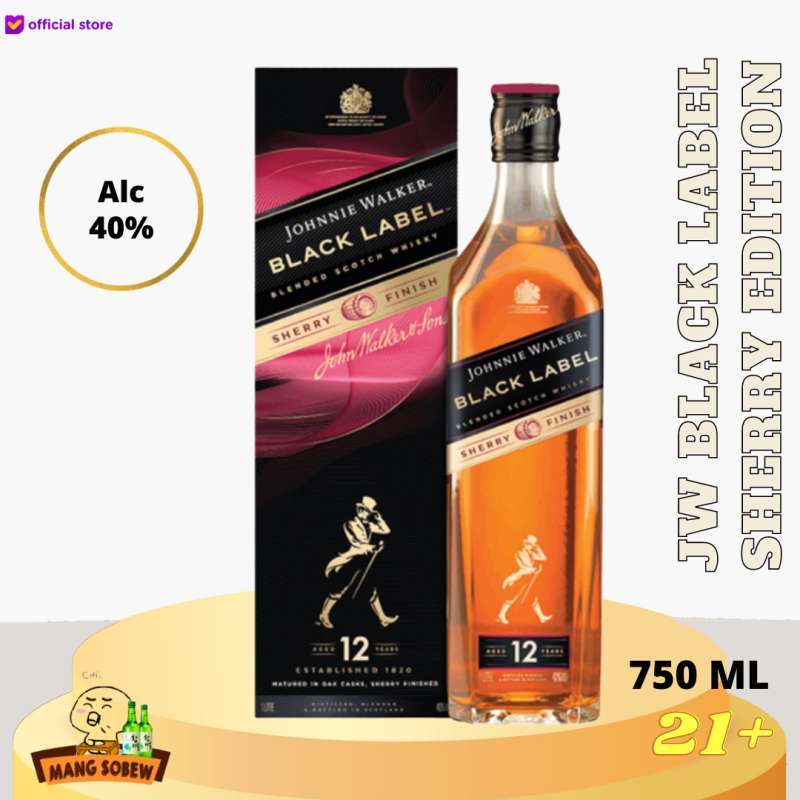 Jual Johnnie Walker Black Label Sherry Edition Blended Scotch ...