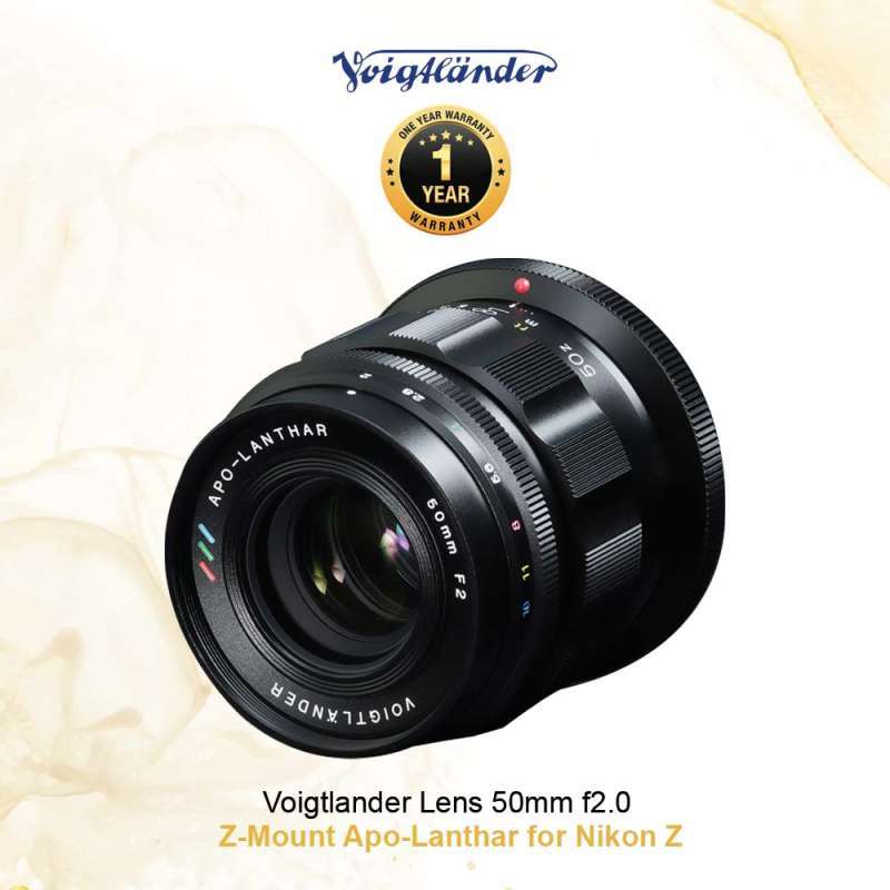 Jual Voigtlander Lens 50mm Z-mount Apo-lanthar For Nikon Z Di