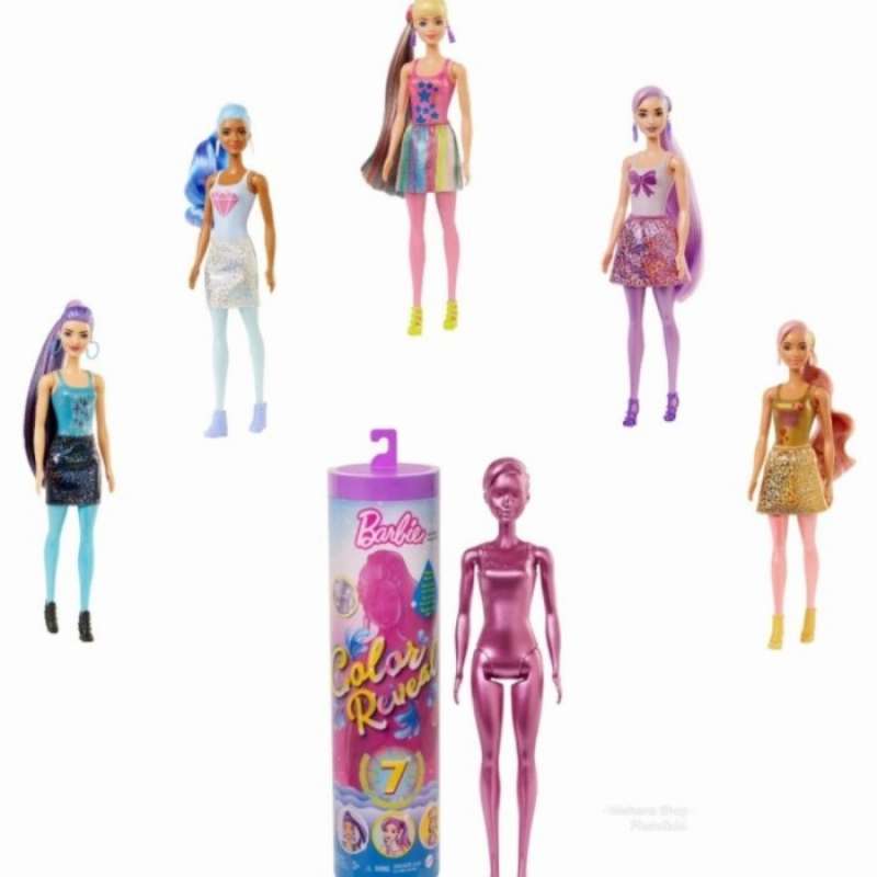 barbie color reveal barbie berubah warna barbie viral tiktok boneka