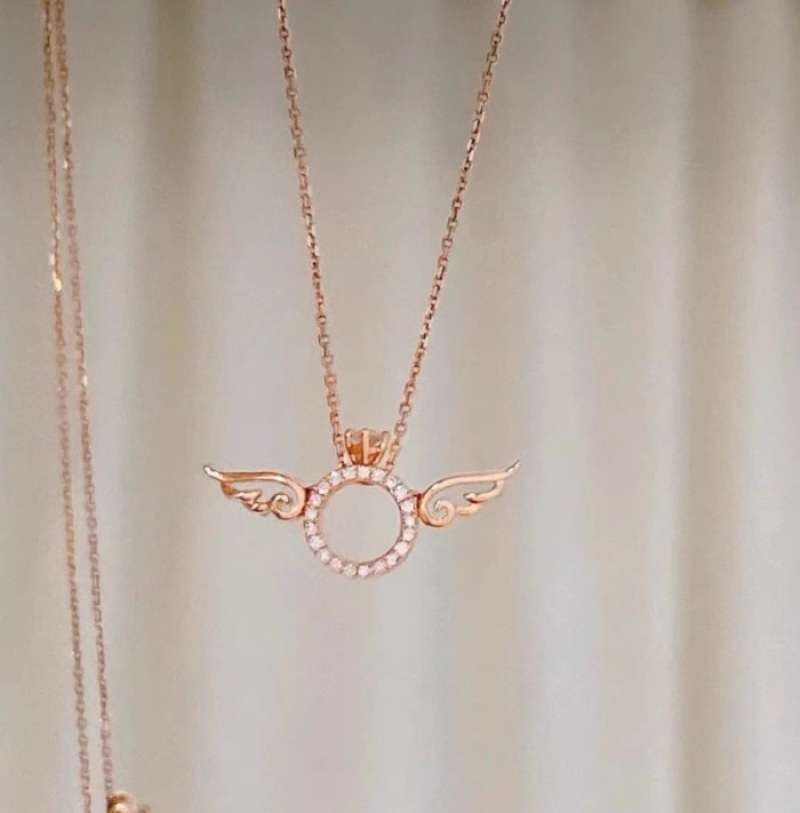 Promo WINGS CIRCLE NECKLACE - KALUNG 