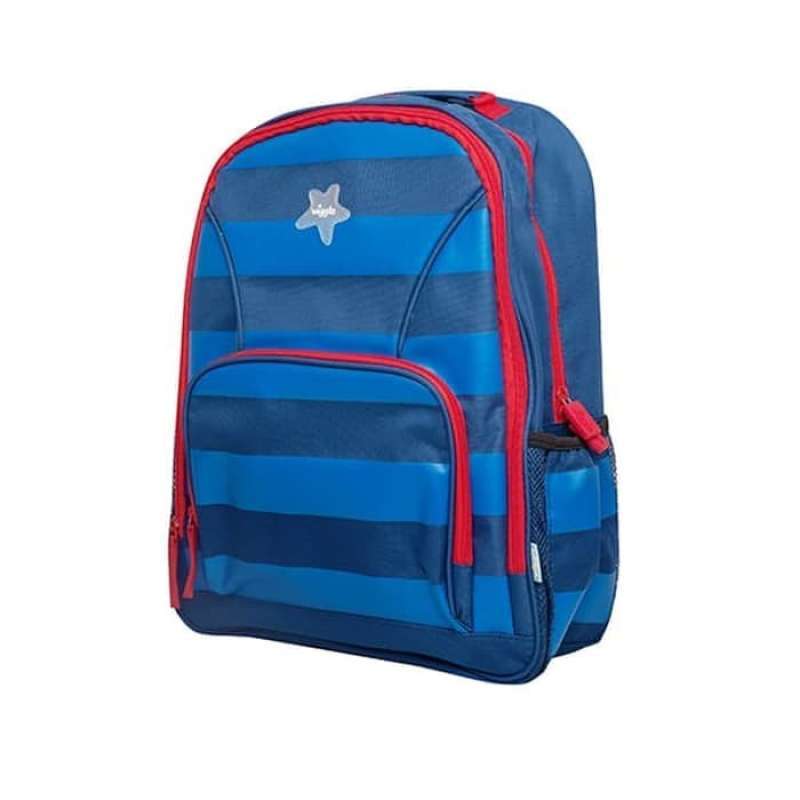 Jual Backpack Large Stripe Navy Blue 