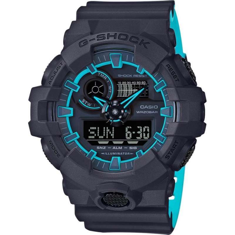 Promo Casio G Shock Special Color Model Illuminator GA 700SE 1A2DR