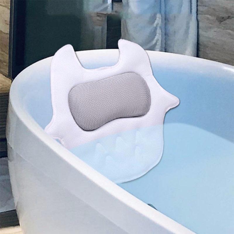 Jual H Ikea Spa Bath Pillow Owl Shaped Soft Quick Drying Bathtub