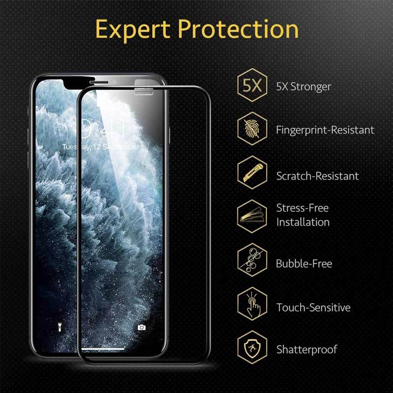 Jual Esr Screen Shield 3d Tempered Glass Screen Protector For Iphone 11 Pro Xs X Online Maret 2021 Blibli An esr iphone 12/12 pro screen protector, on the other hand, costs a fraction of a fraction of that. esr screen shield 3d tempered glass screen protector for iphone 11 pro xs x