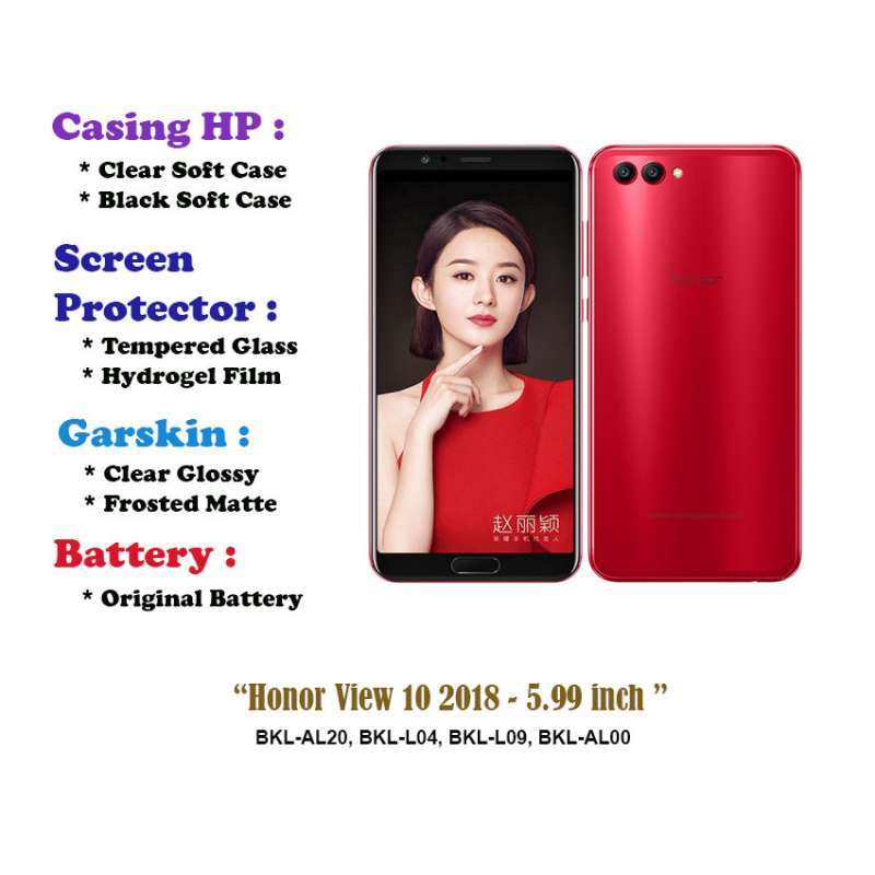 Honor View 10 2018 inch Case Screen Protector Battery Dll