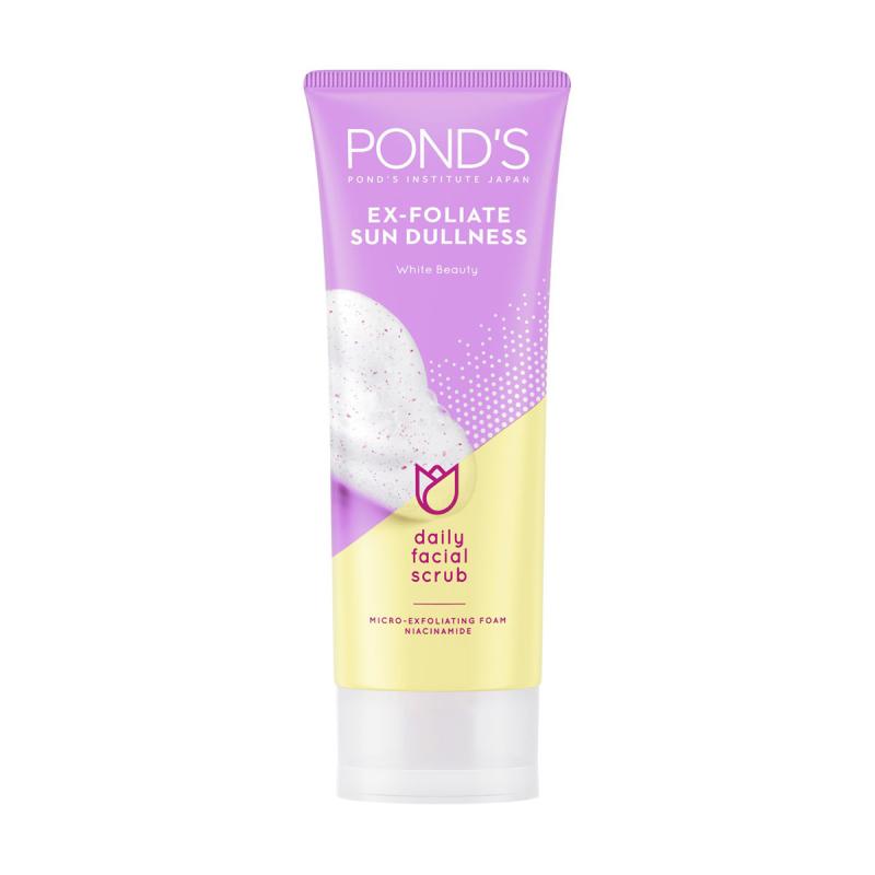 Jual Pond S Ex Foliate Sun Dullness Daily Facial Scrub 100 G Online April 2021 Blibli