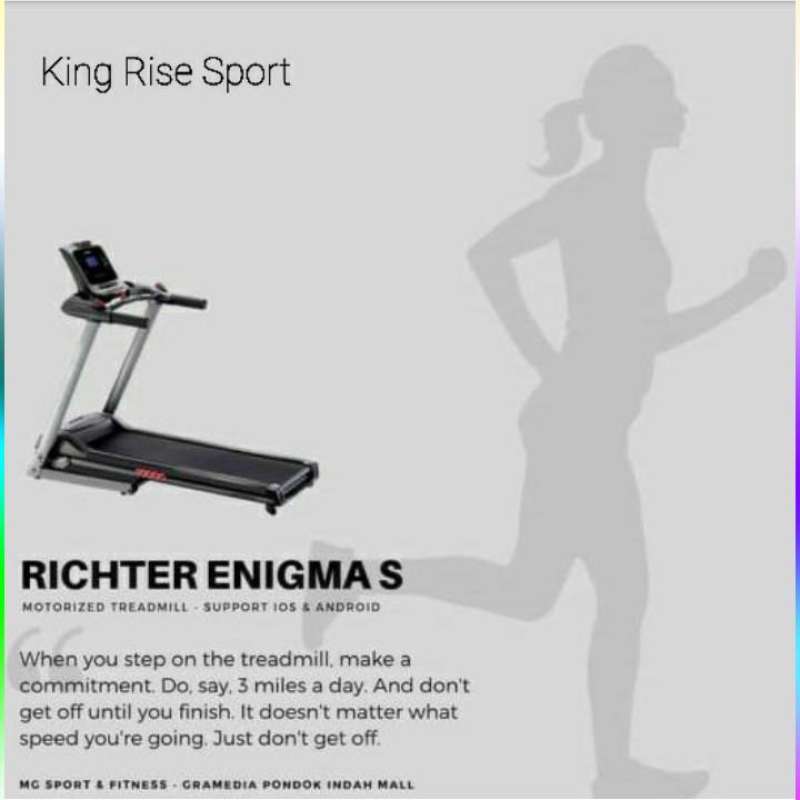 Treadmill richter enigma s sales