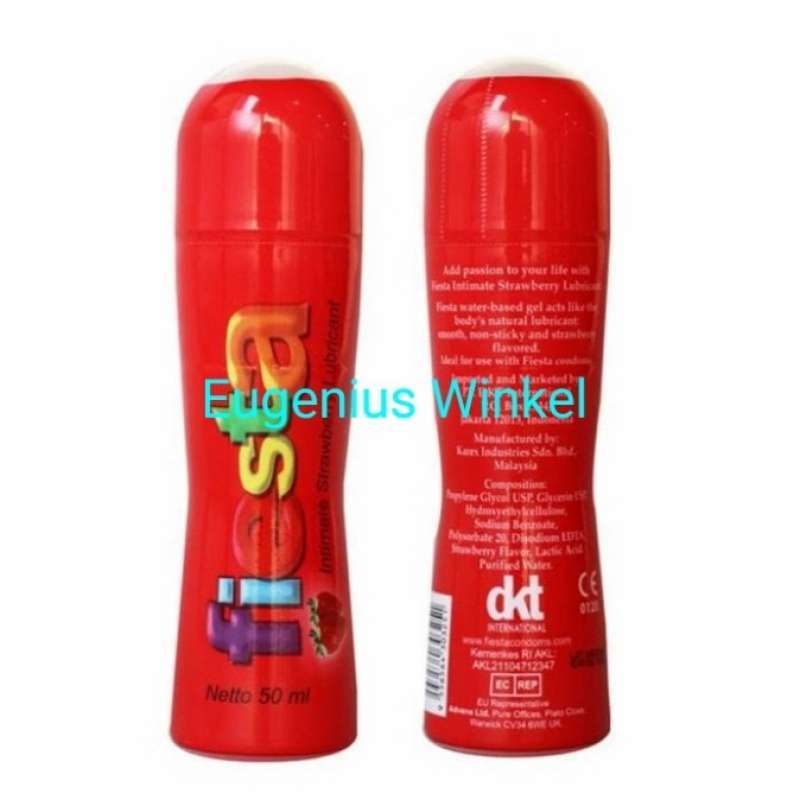 Promo Fiesta Strawberry Lubricant Gel 50ml(exp 2023) Diskon 38% Di Seller Latopiastore - Wanajaya, Kab. Bekasi | Blibli Promo Fiesta Strawberry Lubricant Gel 50ml(exp 2023) Diskon 38% Di Seller Latopiastore - Wanajaya, Kab. Bekasi | Blibli