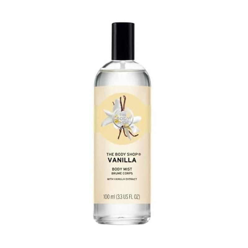 Jual The Body Shop Vanilla Body Mist Original 100 Ml Murah