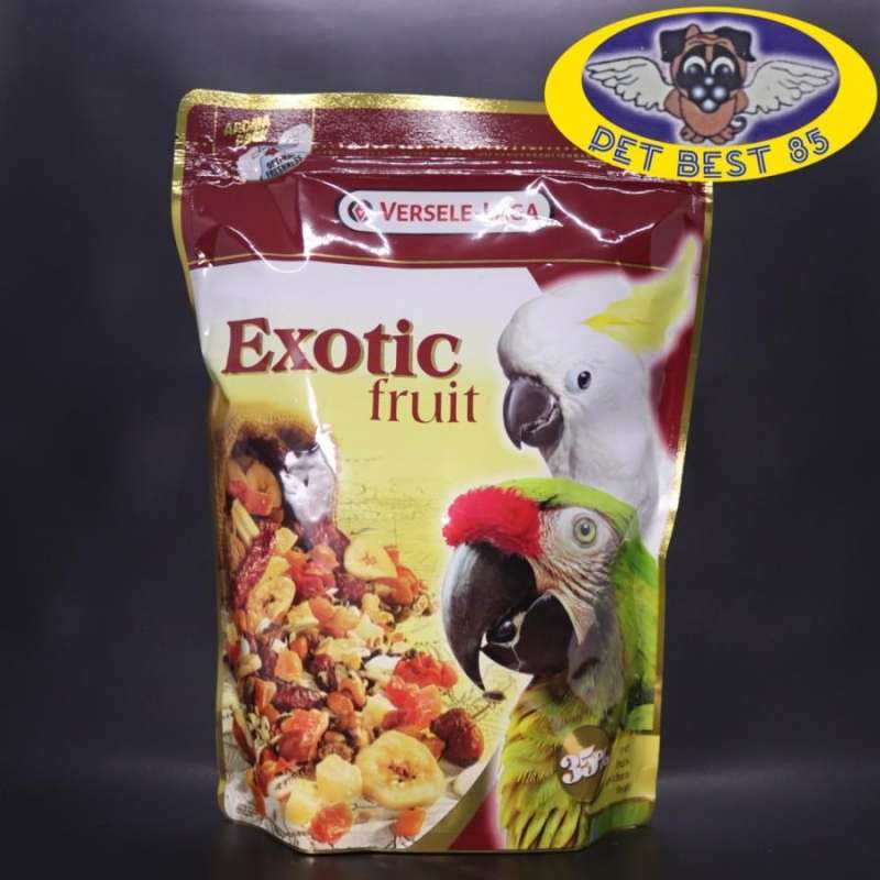 Jual Versele laga exotic fruit parrot 600gram mix seed&fruit premium di  Seller PET BEST 85 - Rahayu, Kab. Bandung