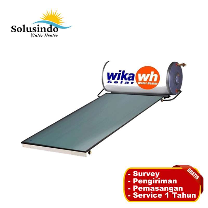 Promo Wika Solar Water Heater SR130S1 - Pemanas Air Tenaga Surya - GRATIS  Pemasangan u0026 Pengiriman JABODETABEK Diskon 14% di Seller Solusindo Water  Heater - Duren Sawit, Kota Jakarta Timur | Blibli