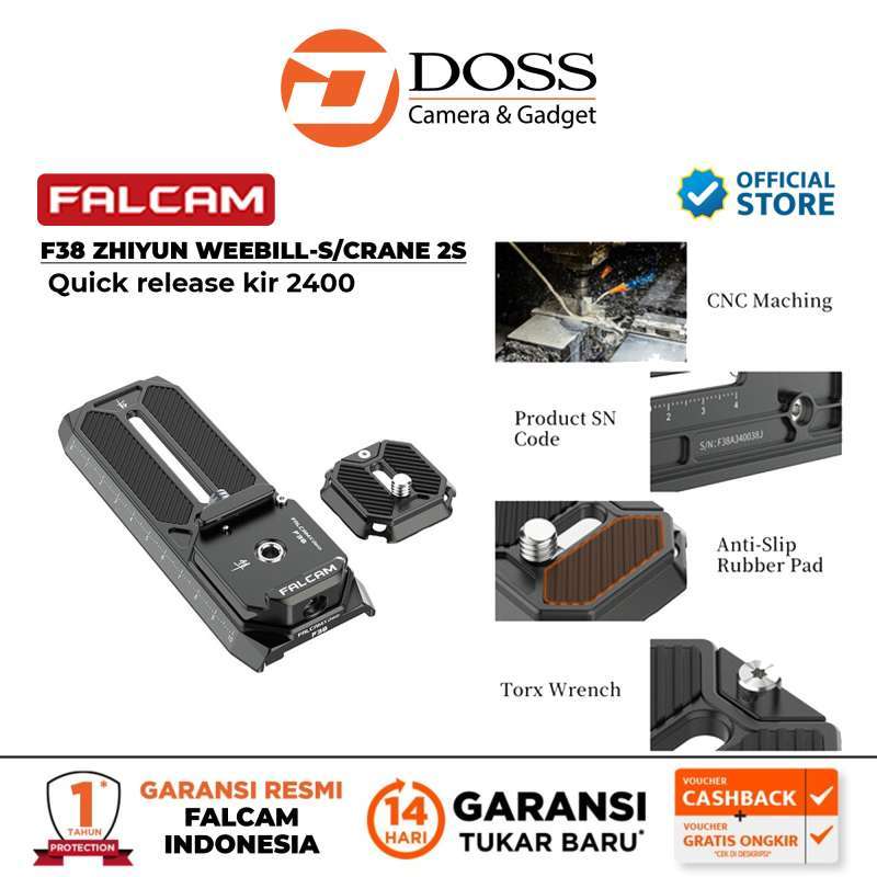 Jual Falcam F38 Zhiyun Weebill-s/crane 2s Quick Release Kir 2400