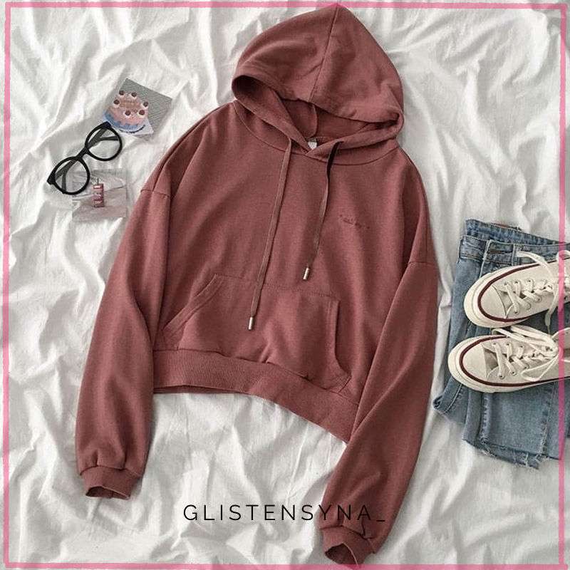 Sweater hoodie wanita clearance