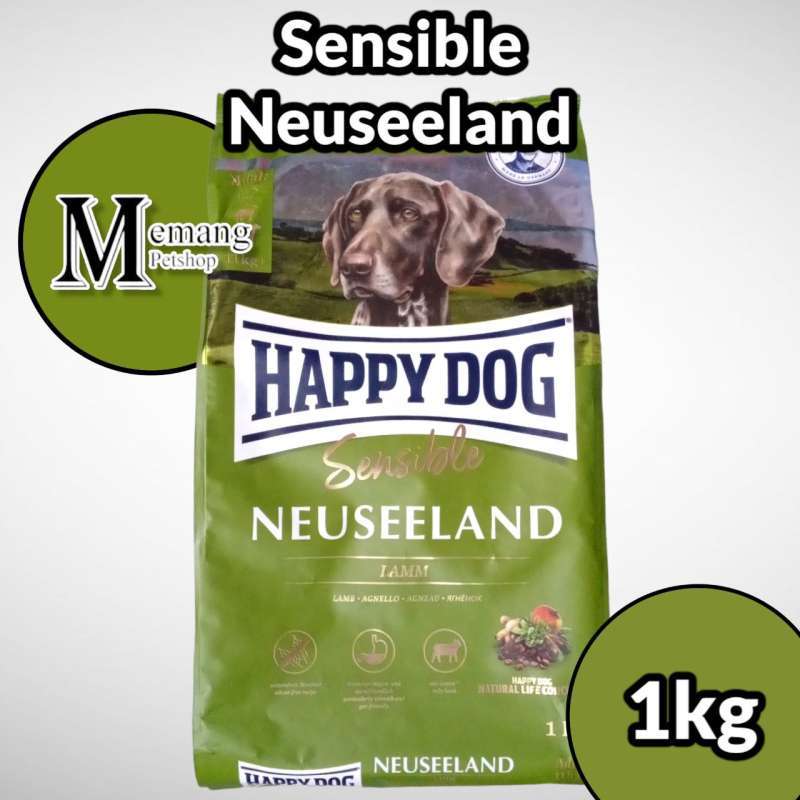 Jual Happy Dog Supreme Sensible Neuseeland 1Kg Grainfree Makanan