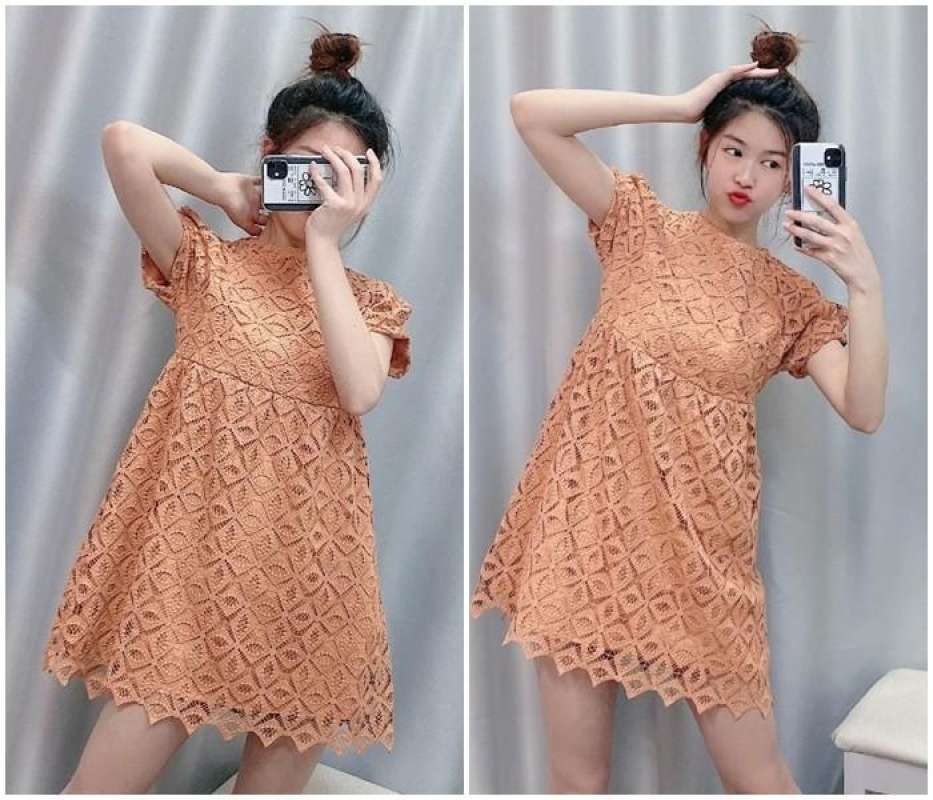 Jual Ab656915 Party Mini Dress Pesta Brukat Brokat Wanita Korea Import Di Seller Amelie Butik Wijaya Kusuma Kota Jakarta Barat Blibli