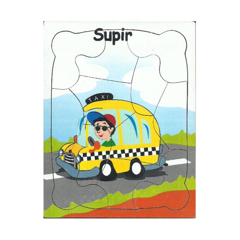 Jual Atham Toys Puzzle Stiker Profesi Supir Mainan Kayu Edukatif Murah Mei 2021 Blibli