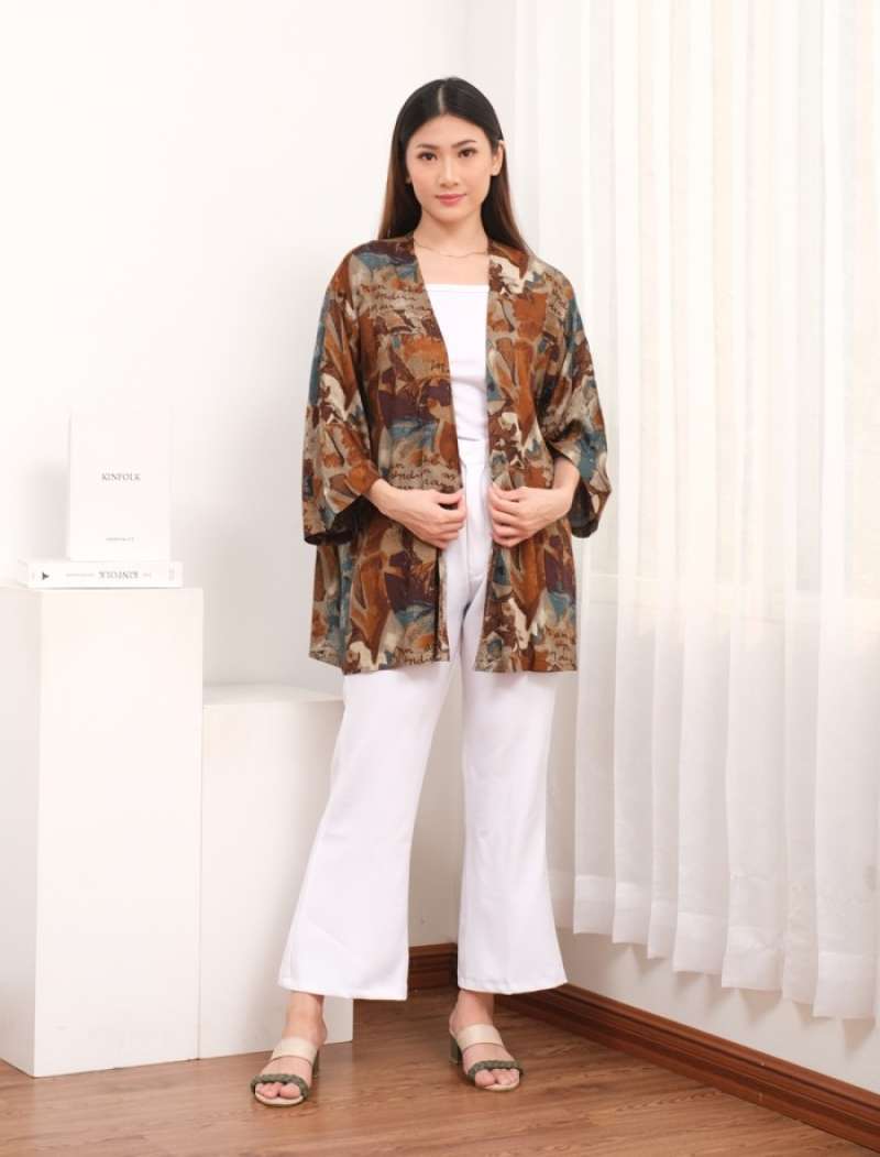 Jual DISKON Cardigan Kimono Oversize Batik, Outer Kimono Cardigan Wanita Di  Seller Fashion Gombl Cengkareng Timur, Kota Jakarta Barat Blibli