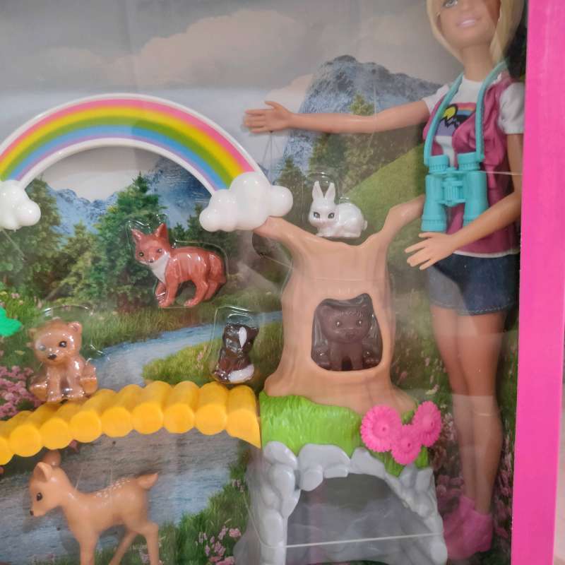 Jual Barbie Wilderness Guide Interactive Playset Original Boneka
