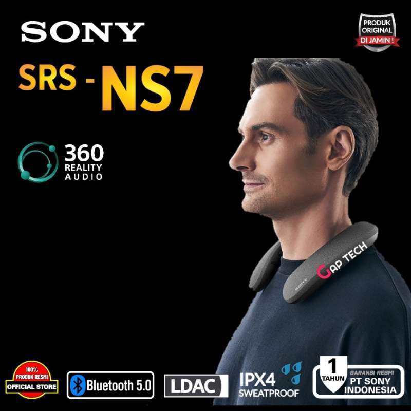 Jual Sony Srs Ns7 Ns Wireless Neckband Bluetooth Speaker