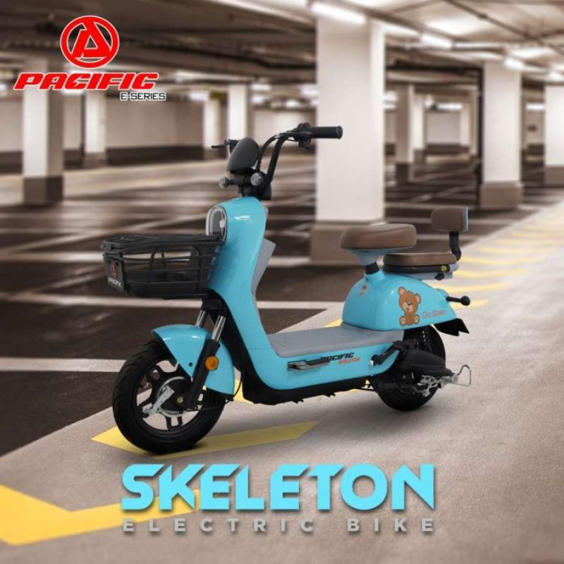 Sepeda Listrik E bike Pacific Skeleton Motor 500 Watt