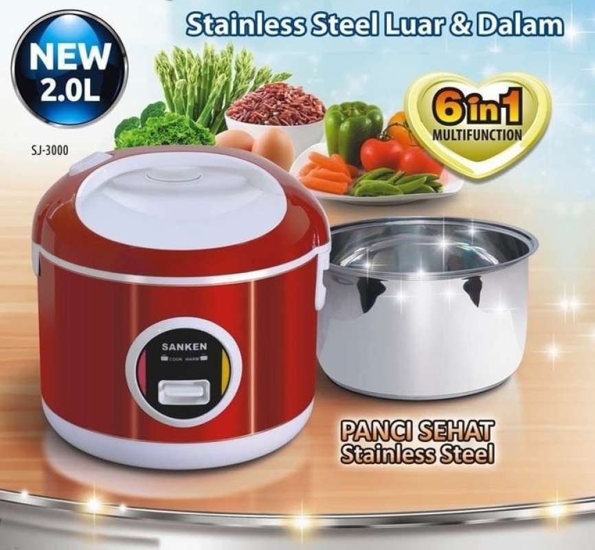 Rice cooker shop panci stainless
