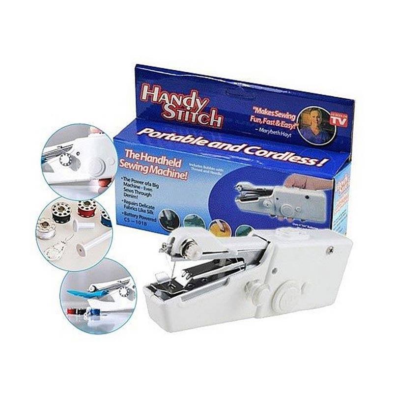 kobucca shop handy stitch portable handheld sewing machine mesin jahit tangan portable