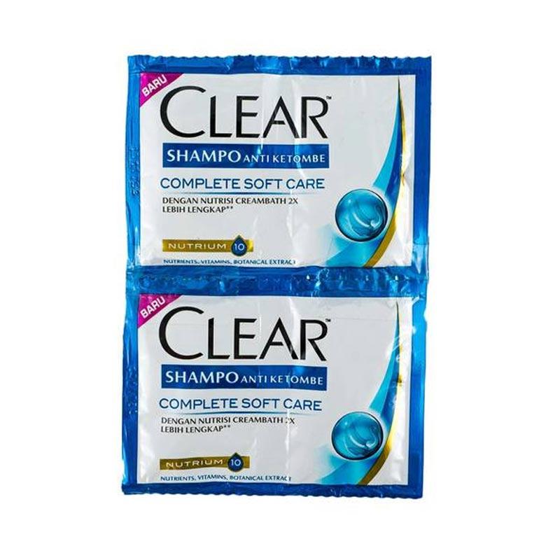 Jual Clear Comp Soft Care Shampoo 10 Ml Sachet Online Oktober 2020 Blibli Com