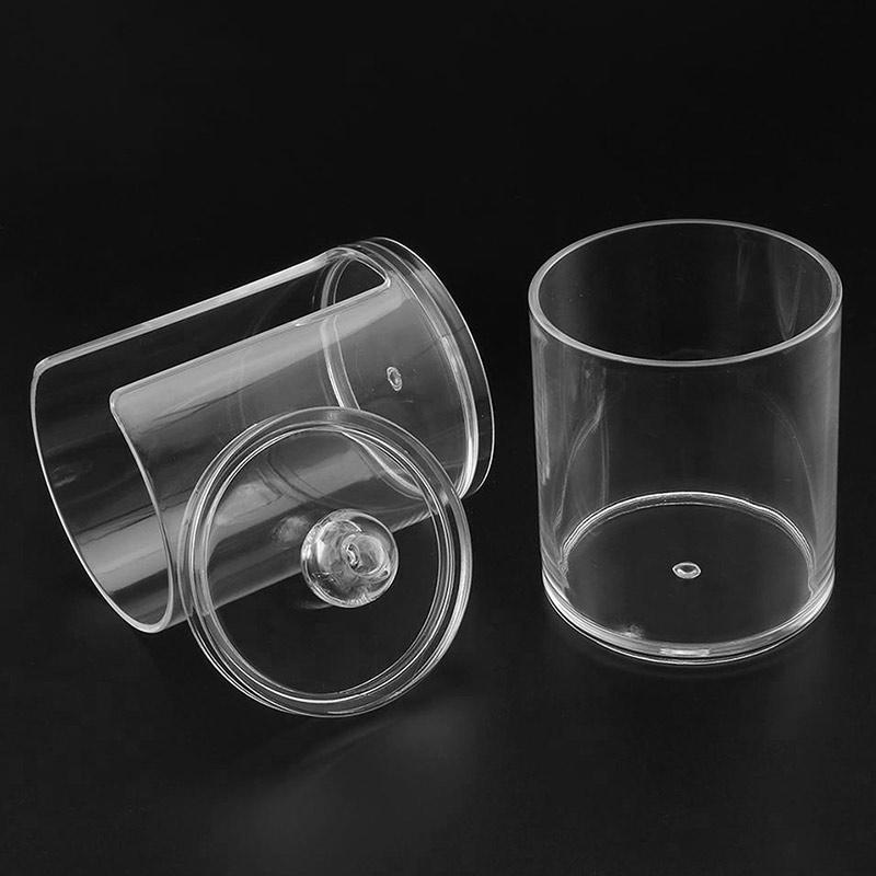 Jual Eds Ps Makeup Holder Cotton Pads Swab Storage Box Case Single Layer Small Jewelry Organizer Transparent Online November 2020 Blibli Com
