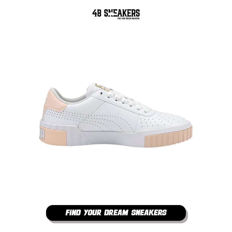 Promo Puma Cali Perf White Cloud Pink 375047 02 ORIGINAL Diskon