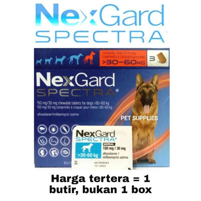 Jual Demodex Nexgard Spectra Xl Termurah Harga Grosir Terupdate