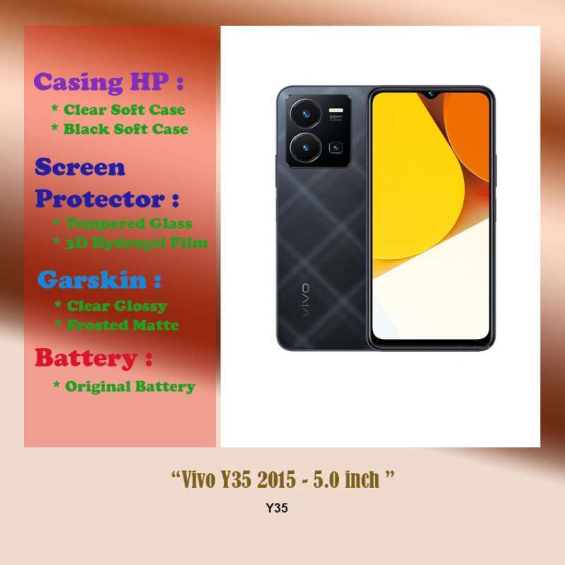 Vivo Y51 2015 inch Case Screen Protector Battery Dll