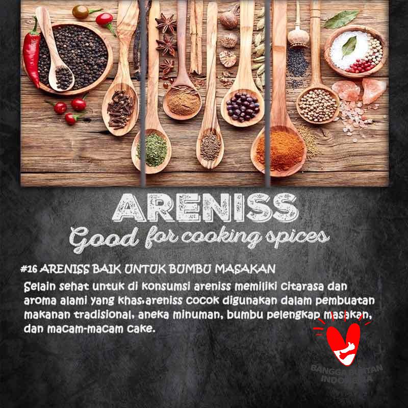 areniss gula kawung aren organik padat kemasan plastik kotak 250 g