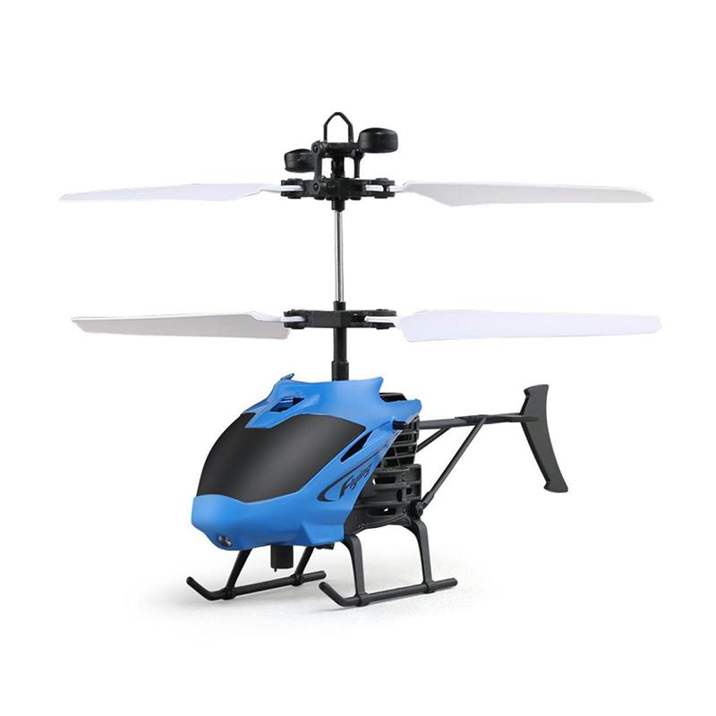 blue helicopter toy