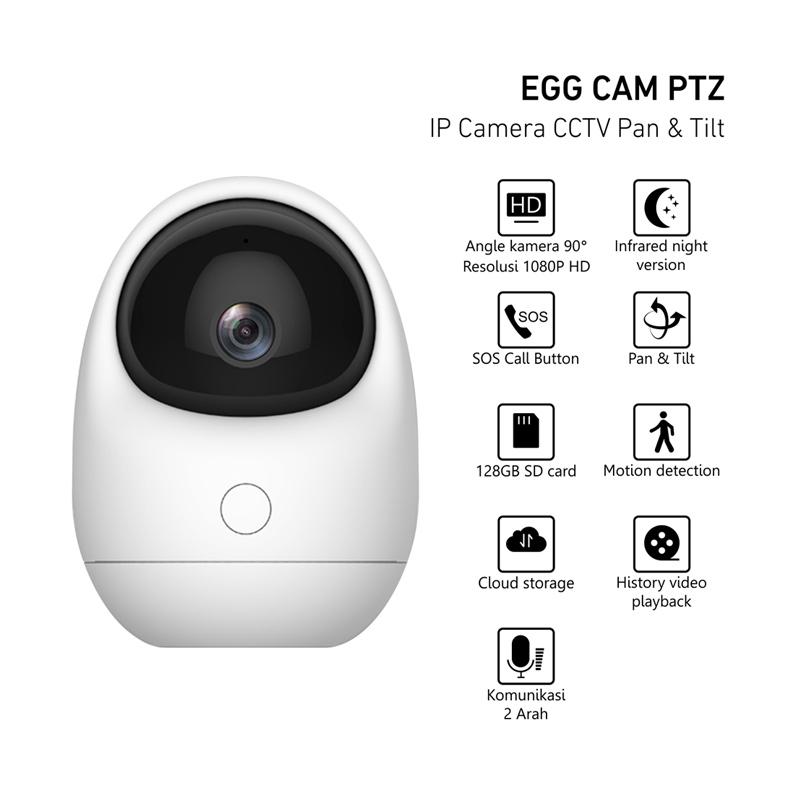 Jual Clever Dog Egg Cam Ptz Bisa Diputar Ip Camera Cctv Online Mei