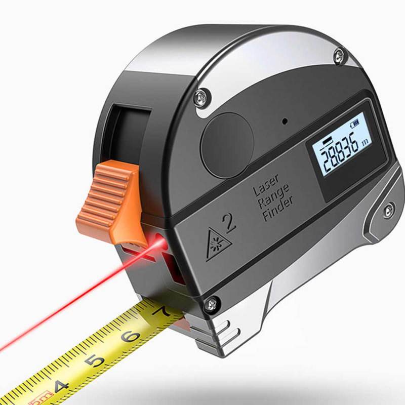Jual E Accessory 2 In 1 Laser Tape Measure 5m Measuring Tape And 30m Laser Distance Meter Online Agustus 2020 Blibli Com