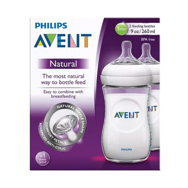 Jual Philips Avent Natural Botol Susu 260 Ml 2 Pcs Online Desember 2020 Blibli
