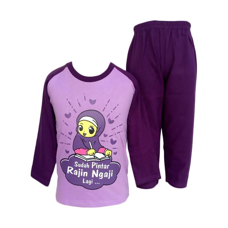 kids fashion kids fashion setelan kaos dan celana anak perempuan muslimah lengan panjang karakter islami cantik full02 jqsf3r5e