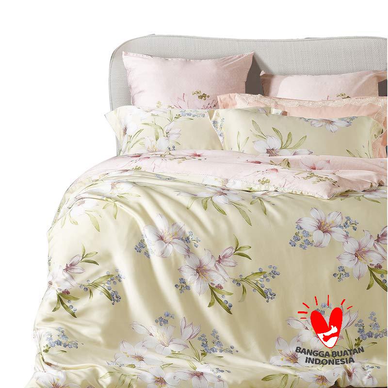 Jual Rise 900tc Canella Almond Blossom Tencel Bambu Set Sprei Online Oktober 2020 Blibli Com