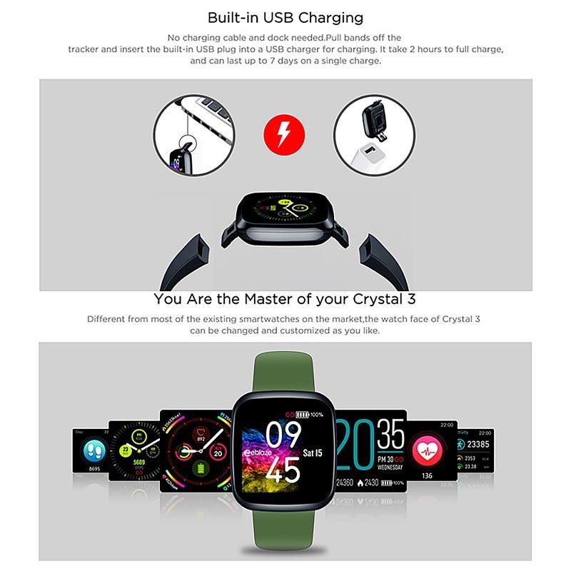 Jual Zeblaze Crystal 3 Smartwatch 1 3 Inches Online Desember 2020 Blibli
