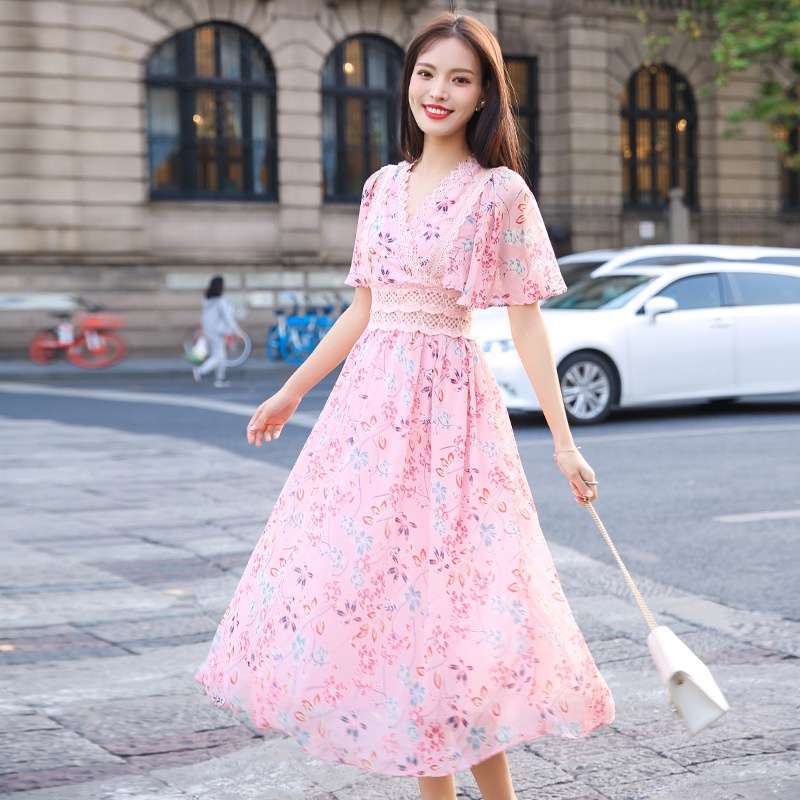 Long clearance dress korea
