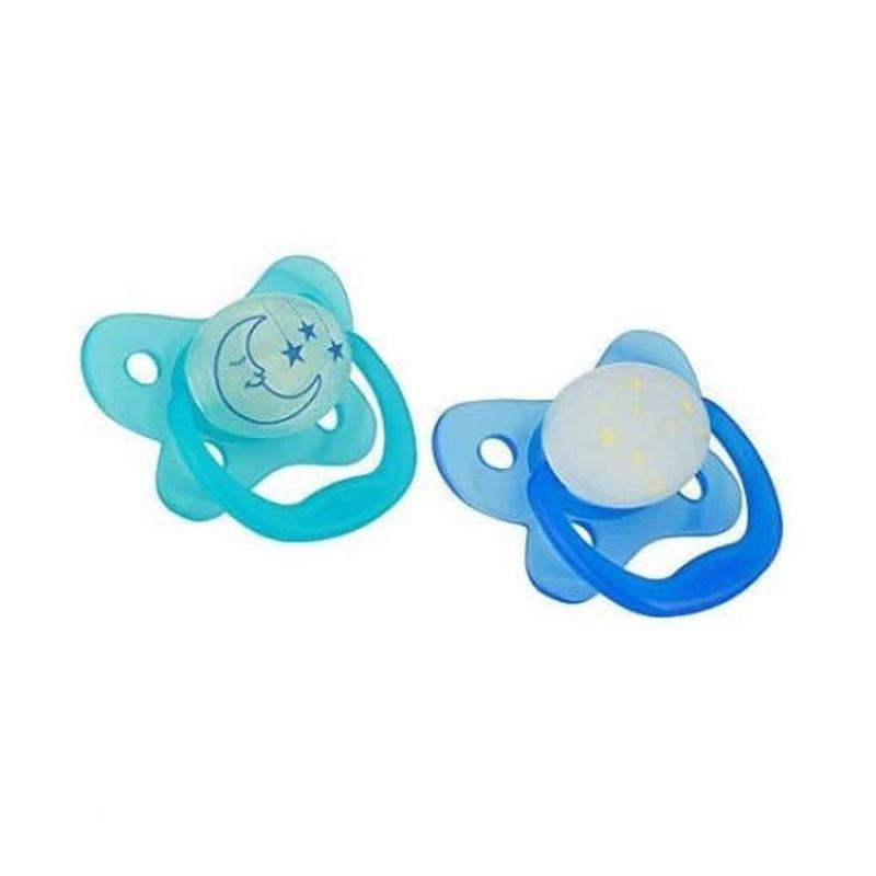 Jual Dr Brown S Pacifier Night Time Glow In The Dark Empeng Blue 6 12m Online November 2020 Blibli Com